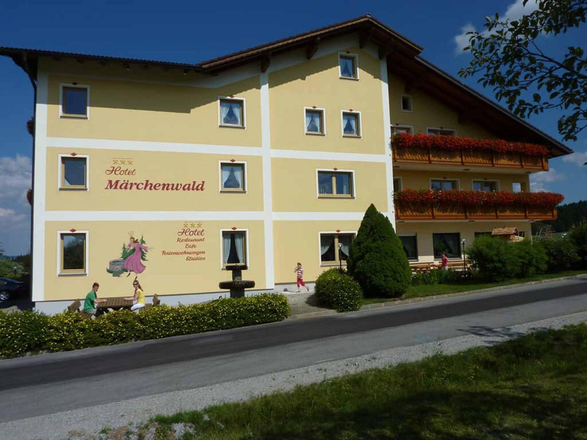 Hotel Maerchenwald Haidmühle Exterior foto